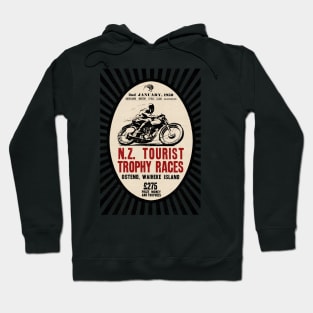 Vintage New Zealand Moto Race Hoodie